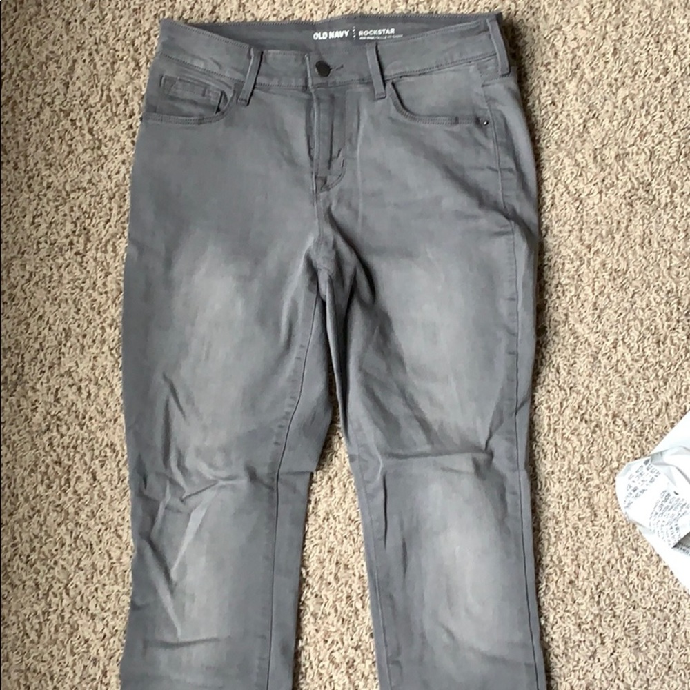 Rockstar gray jeans.  Never been worn.